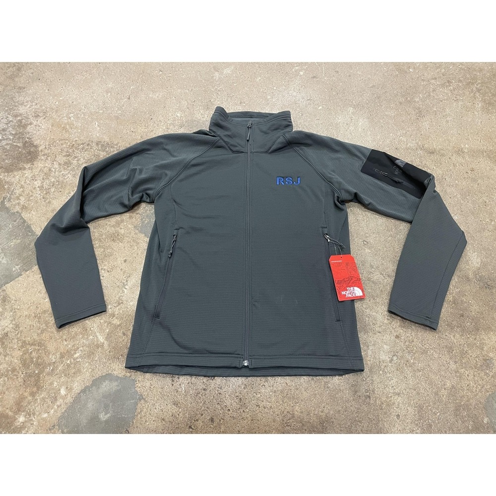 The North Face Jacket Mens Medium Gray Apex TNF MNT Peaks FZ Softshell